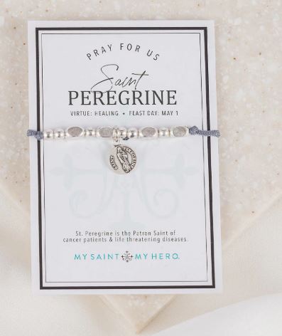 Saint Peregrine Little Saints Bracelet