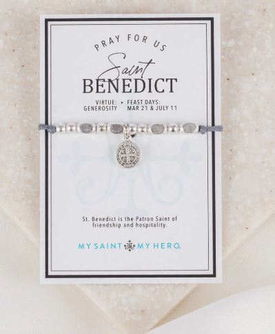 Saint Benedict Little Saints Bracelet