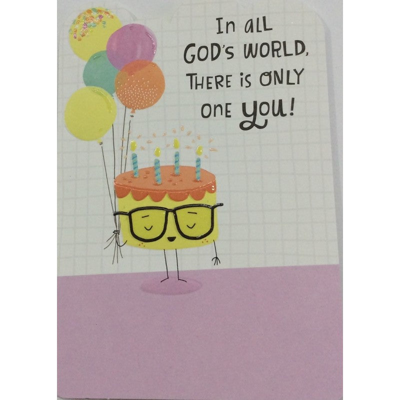 There Is Only One You Birthday Card