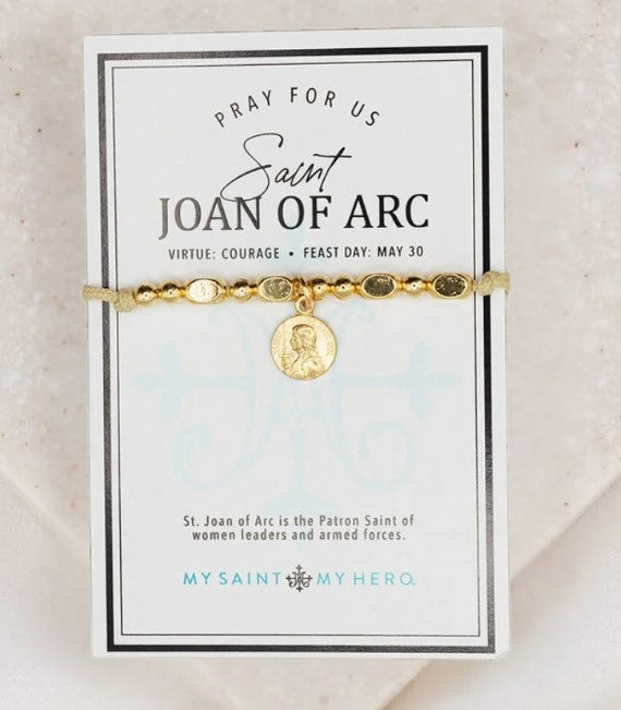 Saint Joan of Arc Little Saints Bracelet