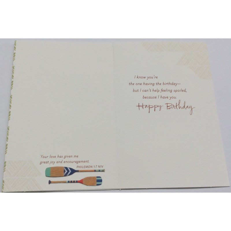 My Husband, My Friend Birthday Card