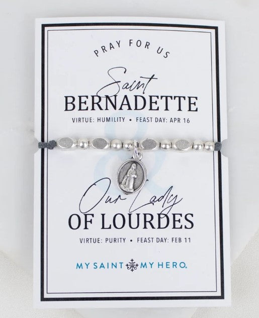 Saint Bernadette/Our Lady of Lourdes Little Saints Bracelet