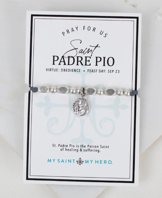 Saint Padre Pio Little Saints Bracelet