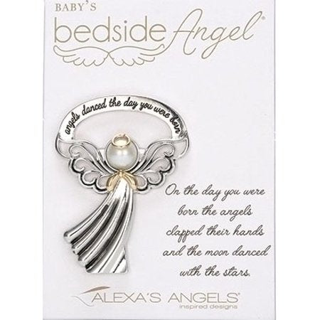 Baby's Bedside Angel -Angels Danced The Day You Were Born