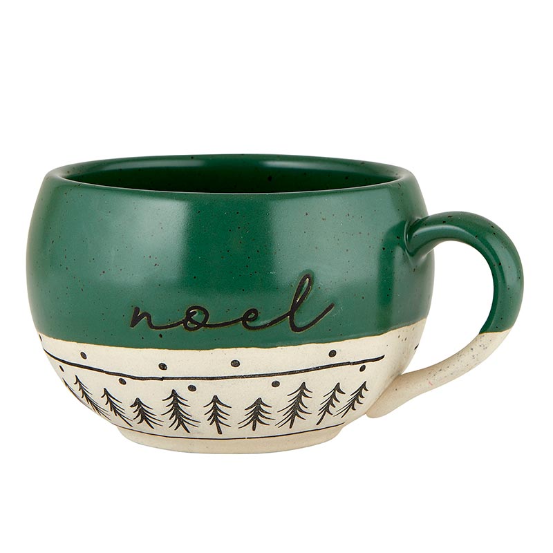 16 Oz Stoneware Mug - Noel