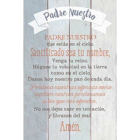 Padre Nuestro Plaque