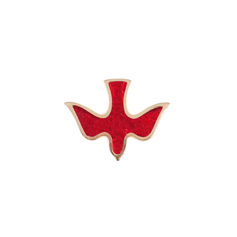 Gold Plated Holy Spirit Lapel Pin