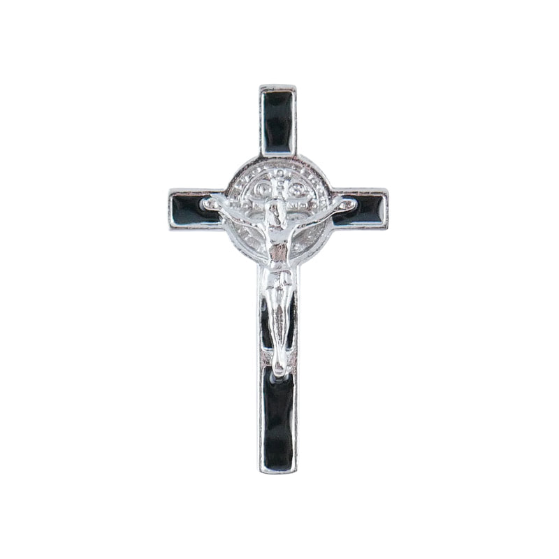 1.5" St. Benedict Crucifix Lapel Pin
