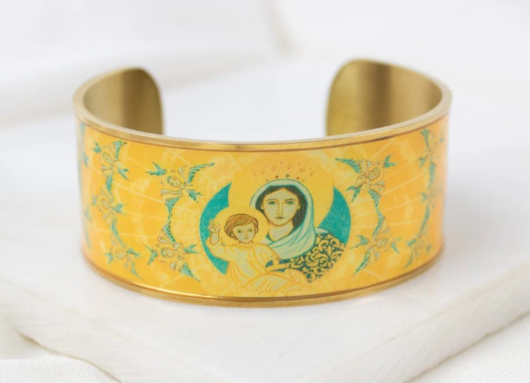 Magnificat Sacred Icon Cuff