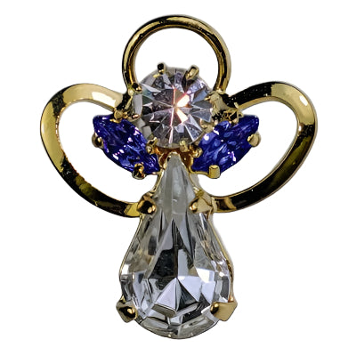 Angel Birthstone Pin
