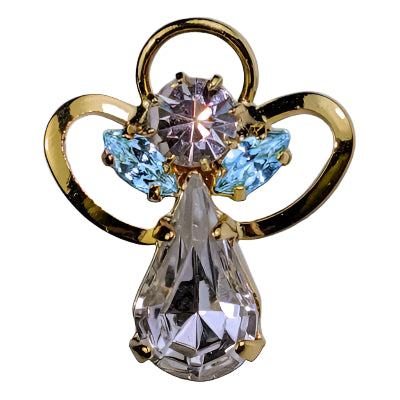 Angel Birthstone Pin