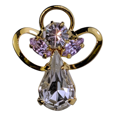 Angel Birthstone Pin