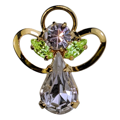 Angel Birthstone Pin
