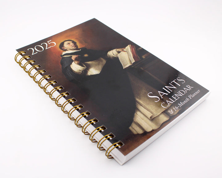 2025 Saints Calendar and Planner