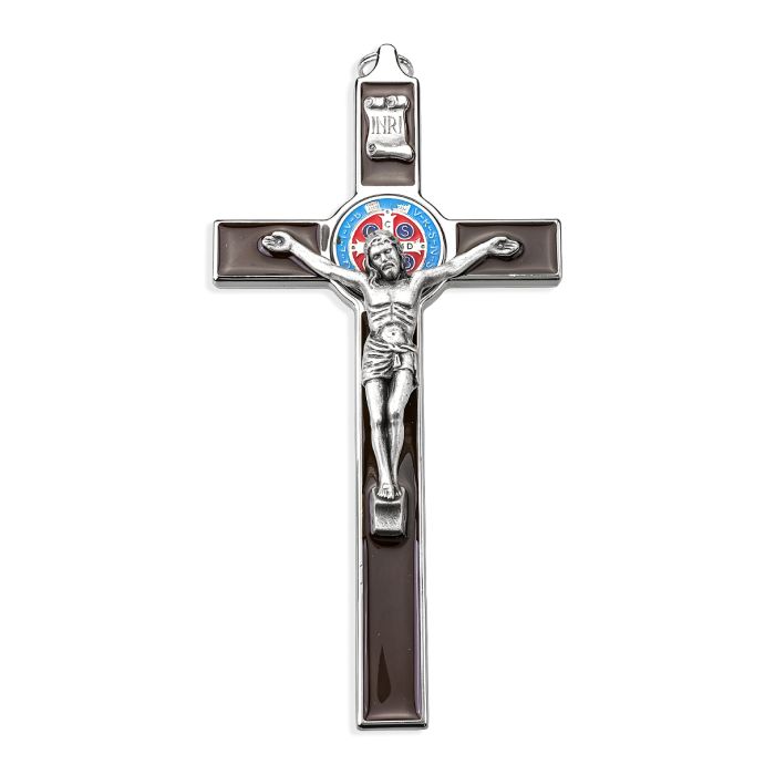 8" Epoxied Saint Benedict Crucifix