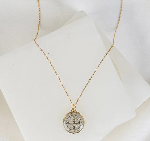 Jubilee Medal of St. Benedict Necklace