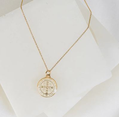 Jubilee Medal of St. Benedict Necklace