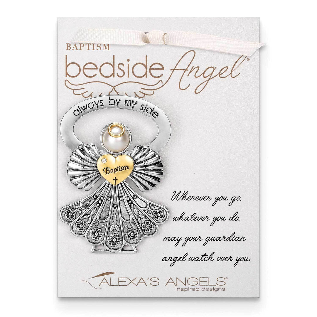 Baptism Bedside Angel - Always By My Side