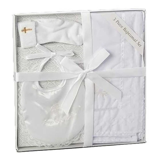 Baby Baptism 3 Piece Gift Set