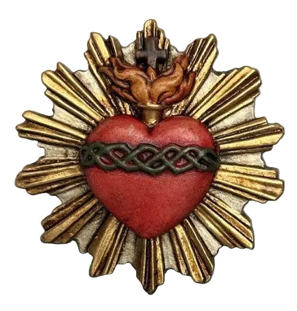 4.5" The Flame of the Sacred Heart of Jesus