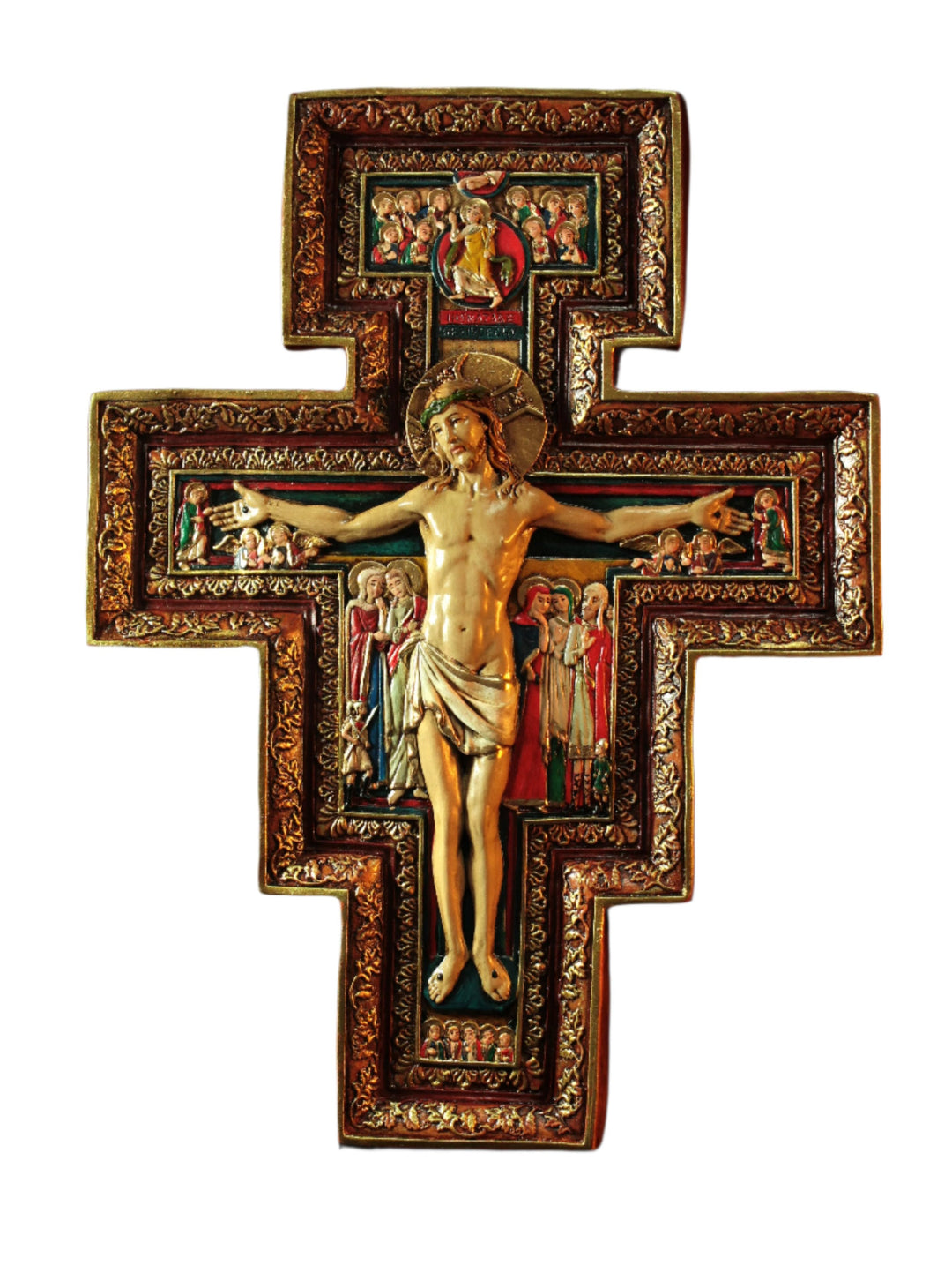 11" Handmade San Damiano Crucifix