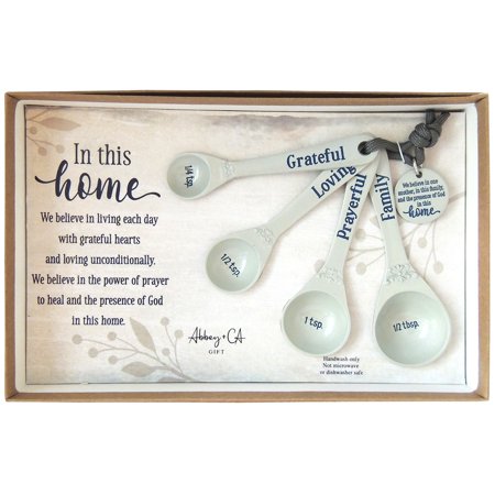 In This Home We Believe Measuring Spoons Set