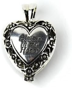 Heart Memorial Pewter Locket