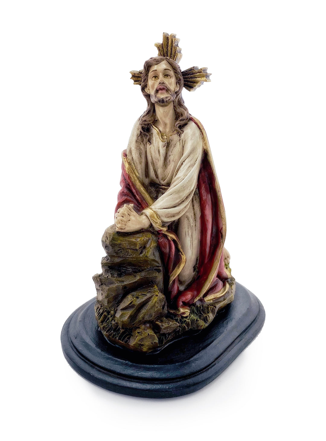 6" Handmade Jesus in the Garden at Gethsemane Statue