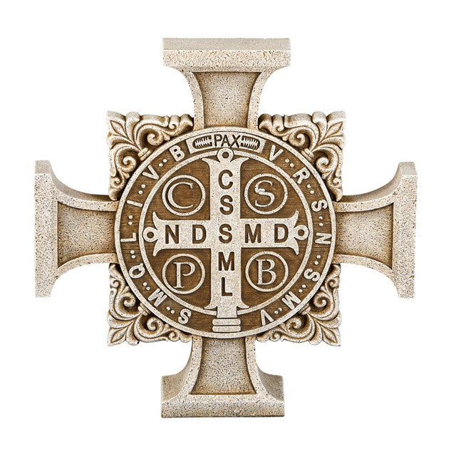 St. Benedict Cross Stepping Stone