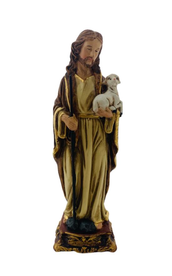 9" Good Shepherd Statue