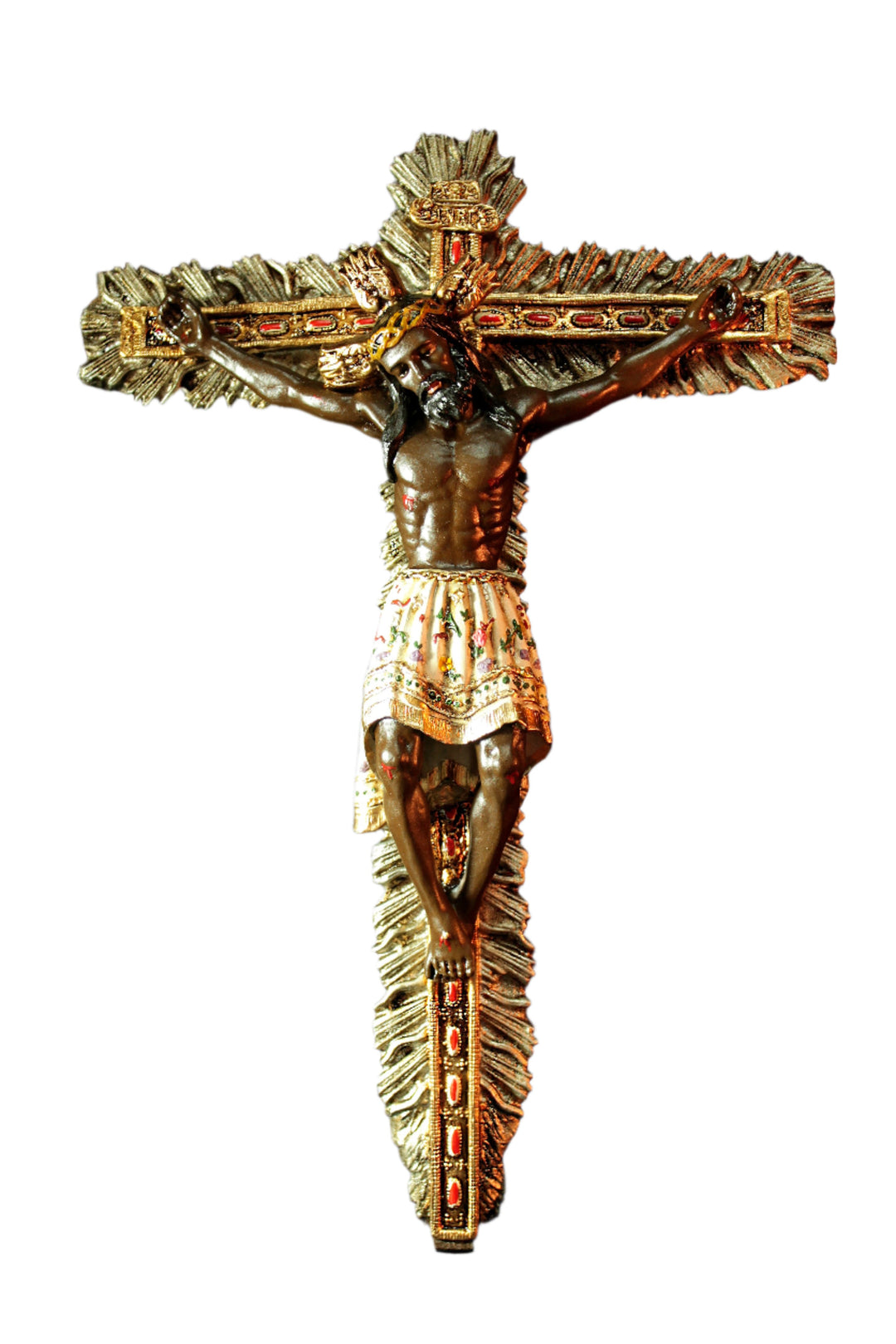 12" Handmade Miraculous Crucifix