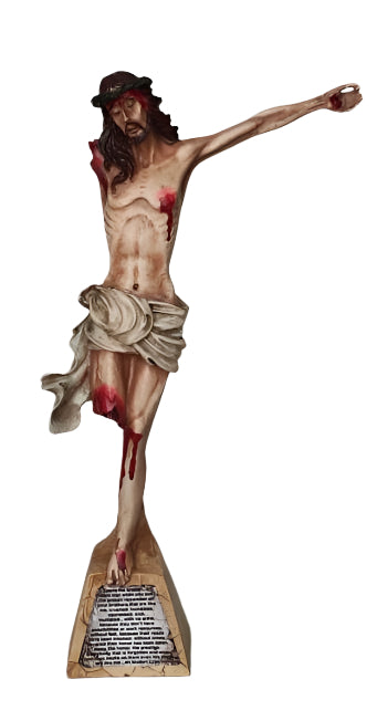 11.5" Broken Christ Statue