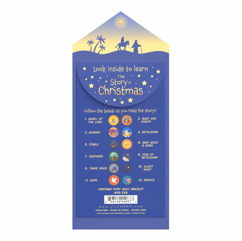 Christmas Story Clay Bracelet