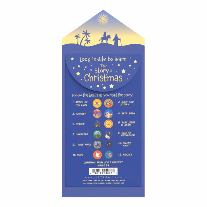 Christmas Story Clay Bracelet