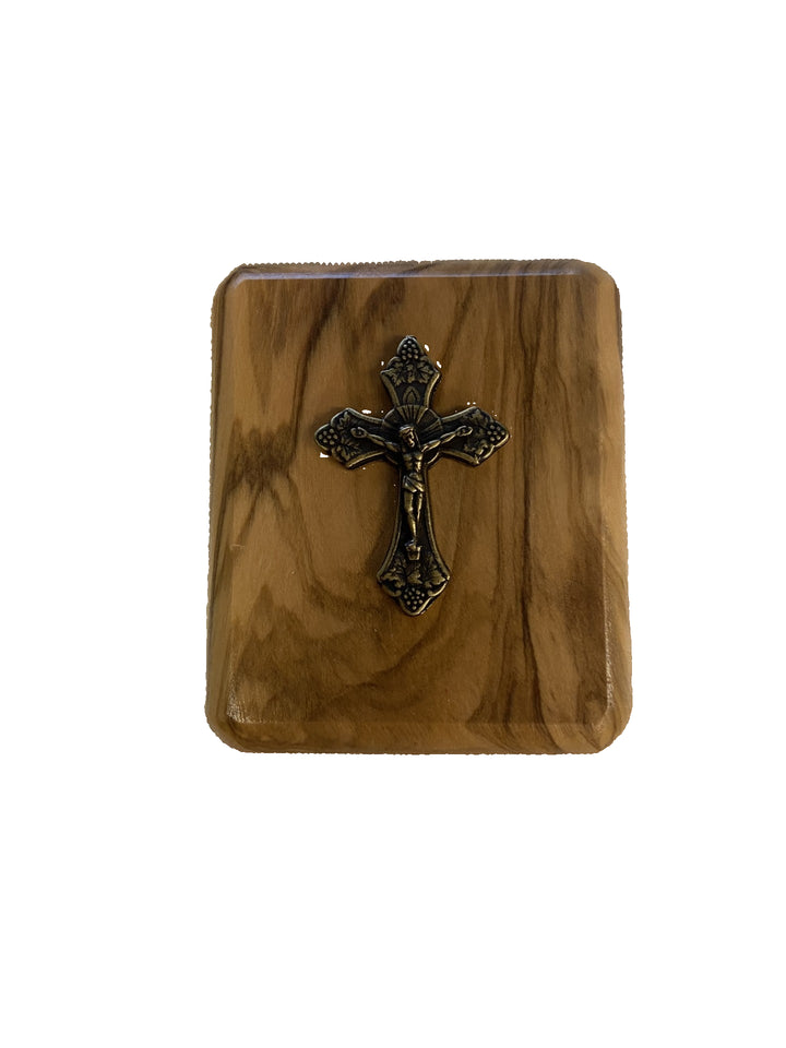 8mm x 10mm Classic Olive Wood Rosary & Box