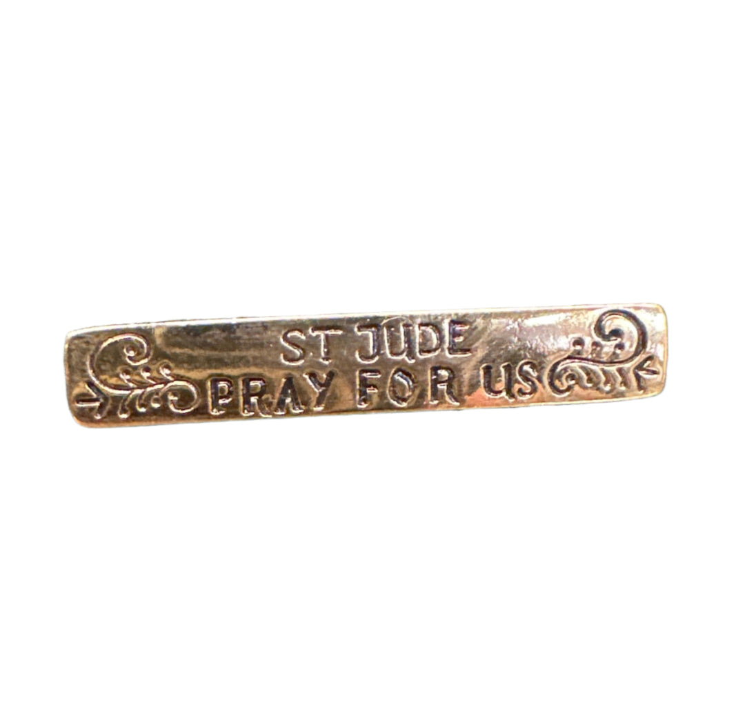 St. Jude Gold Tie Clip