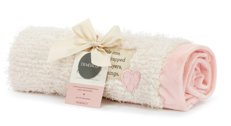 Wrapped in Prayer Blanket - Pink