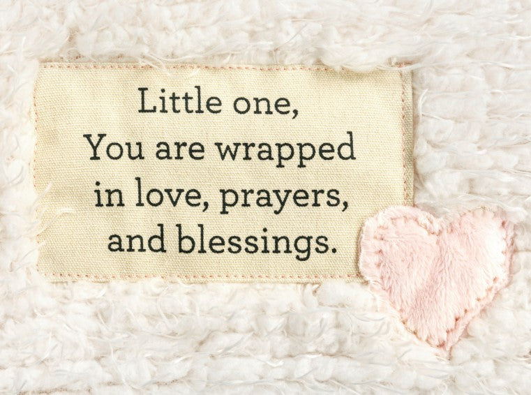 Wrapped in Prayer Blanket - Pink