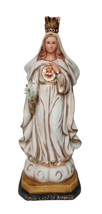 11.5" Virgen Nuestra Señora de las Americas