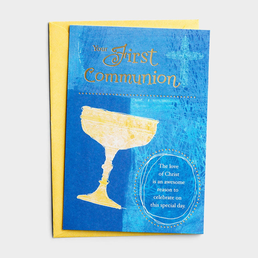 The Love of Christ - First Communion Card