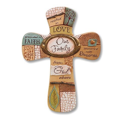 8" Our Family Wall Cross