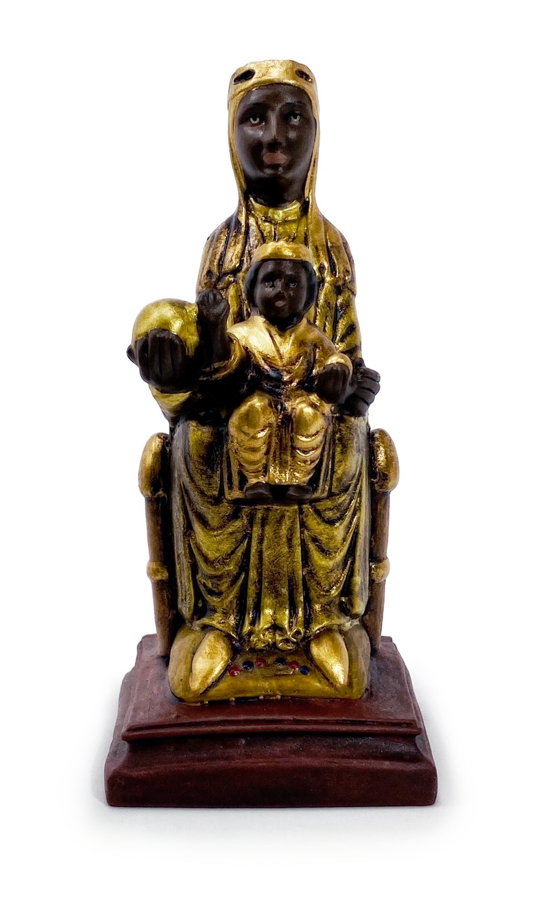 5.5" Our Lady of Monserrat Statue