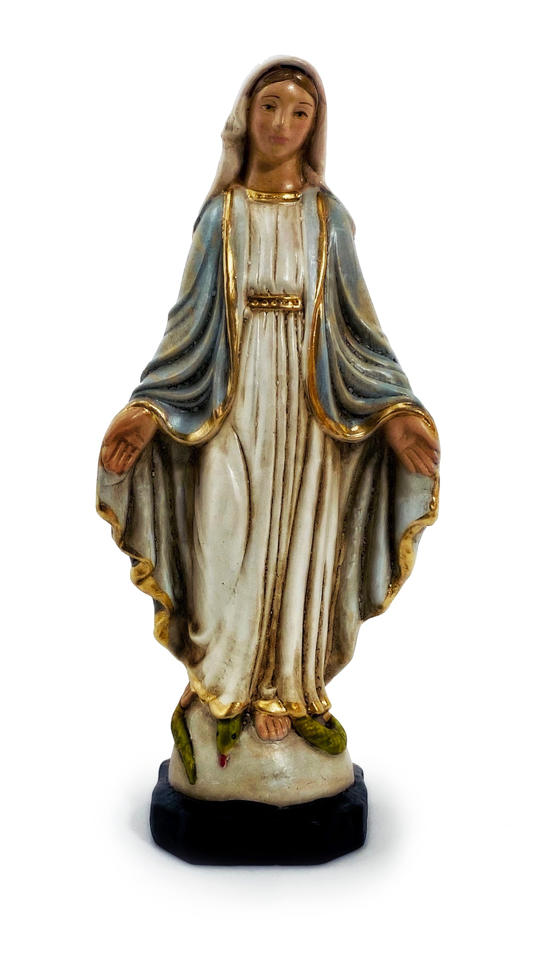 6" Handmade Our Lady of Grace Statue