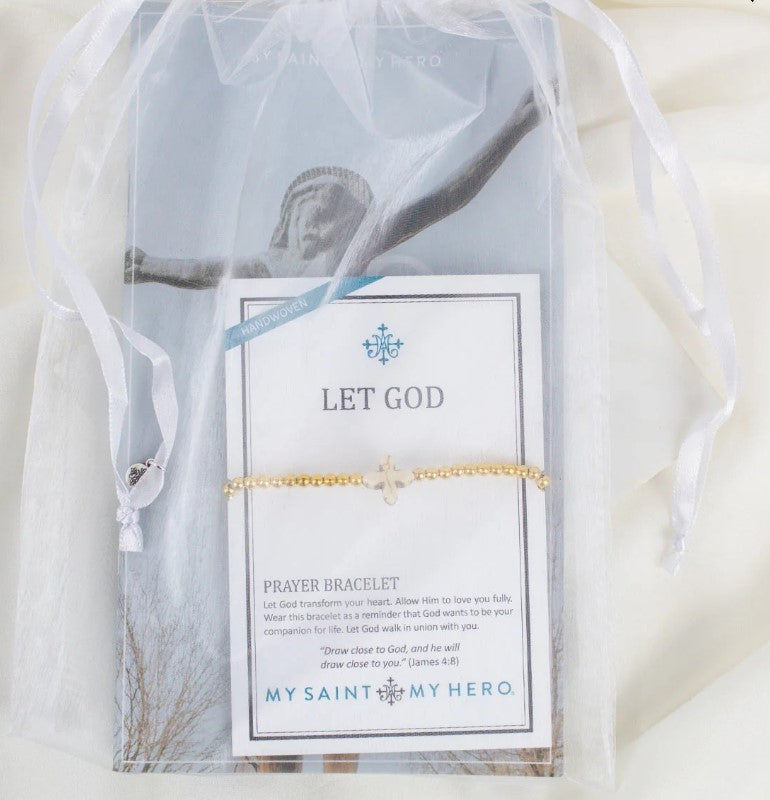 40-Day Prayer Pledge Booklet & Bracelet Bundle - Gold