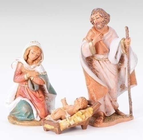 3.5" 3 Piece Holy Family Set