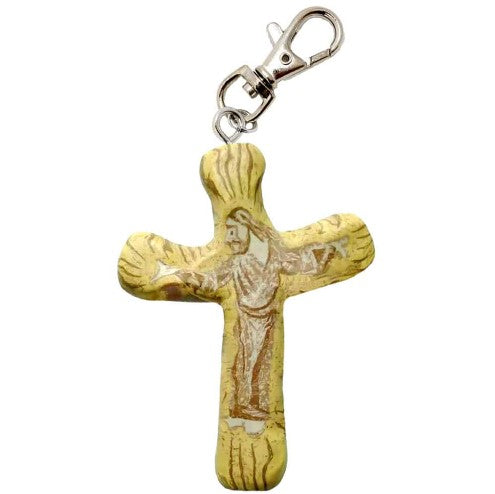 3" Greatest Scrifice Comfort Cross with Clip