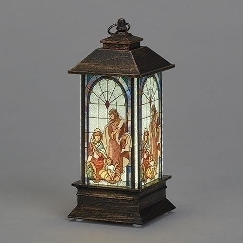 5" LED Holy Family Ornament Lantern