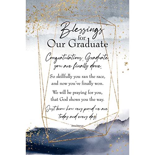 Blessings For Our Graduate Plaque