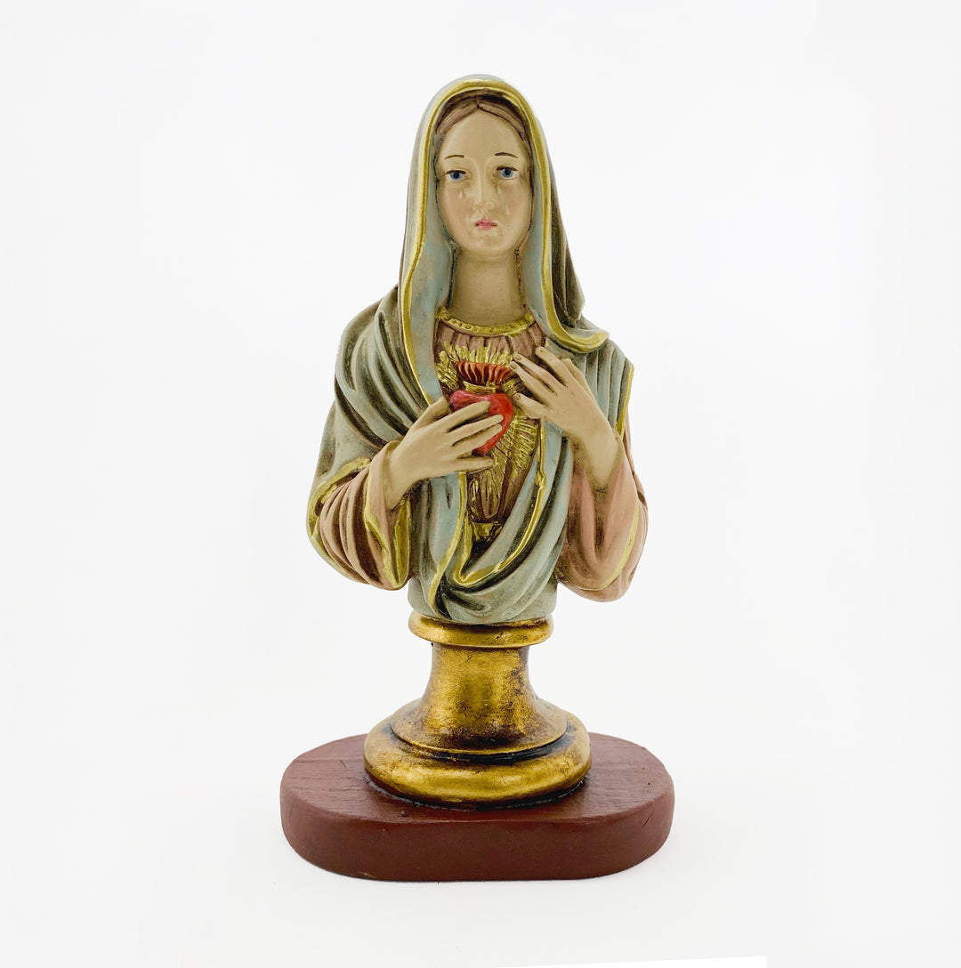 7" Handmade Our Lady of Tears Statue