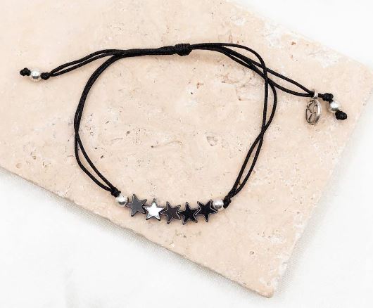 North Star Black Bracelet